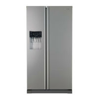 Samsung RS275ACBP - 27 cu. ft. Refrigerator Quick Start Manual
