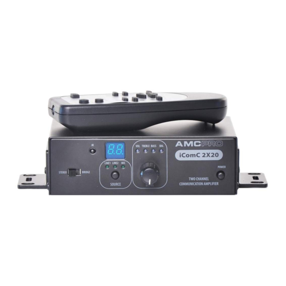 AMC iComC 2X20 User Manual