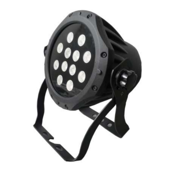 Nicols PAR LED 123 FC IP Quick Start Manual