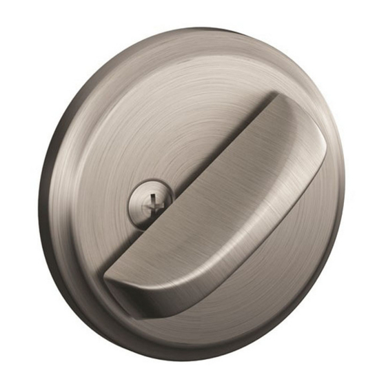 Schlage B664 Cylinder Only Deadbolt —