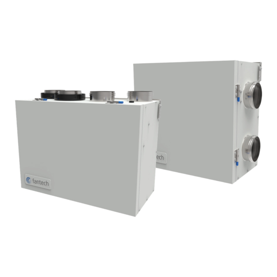 SystemAir Fantech SH Series Installation And Operation Manual