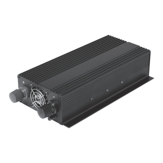Somogyi Elektronic SAI 2000W Instruction Manual