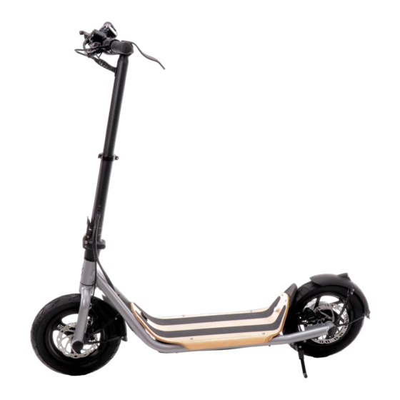 User Manuals: 8Tev B12 Electric Scooter