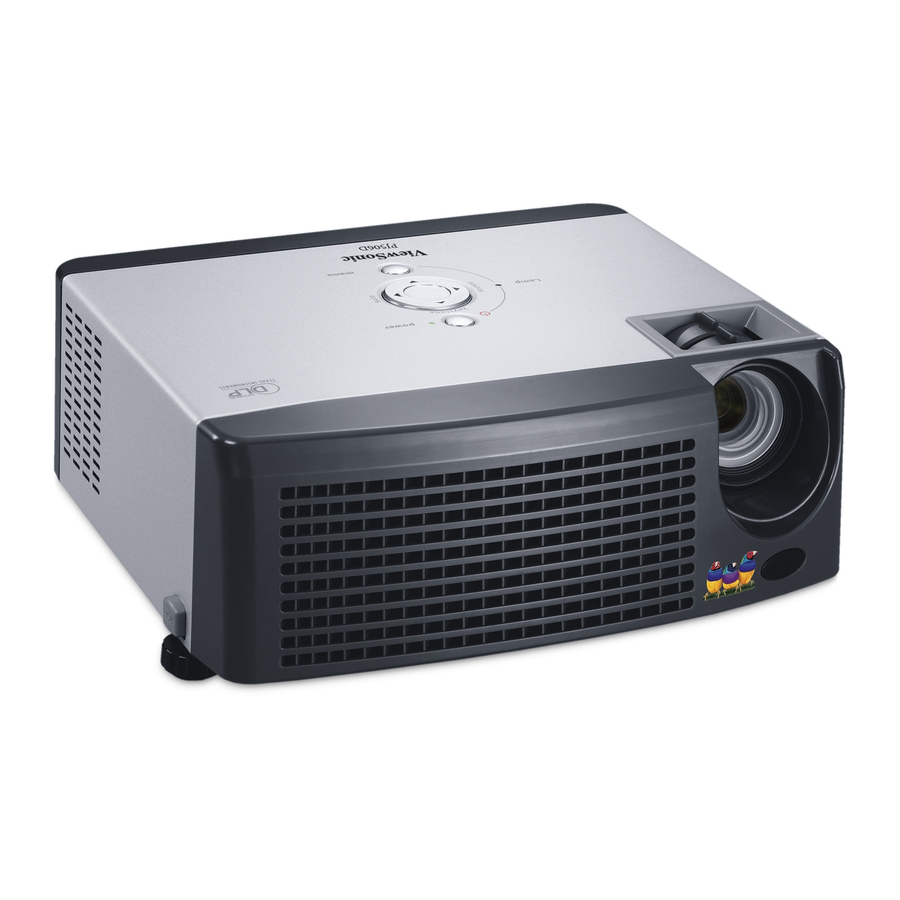 ViewSonic PJ506D User Manual