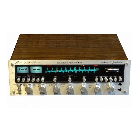 Marantz 4230 Service Manual
