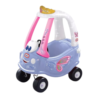 Little Tikes Fairy Cozy Coupe 173165E3 Quick Start Manual