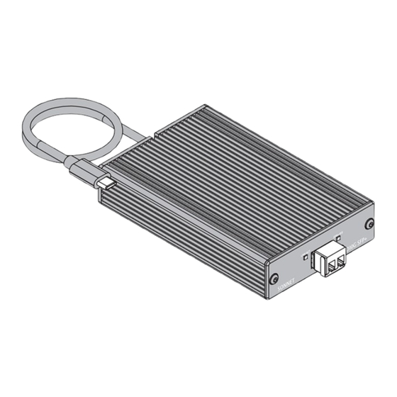 Sonnettech Solo10G SFP+ Quick Start Manual