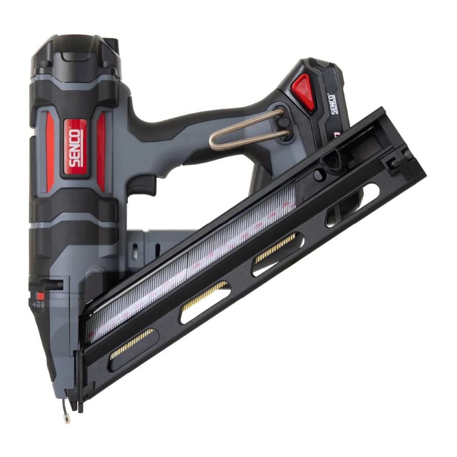Senco FUSION F-15XP / F-16XP / F-18XP - Finish Nailers Manual