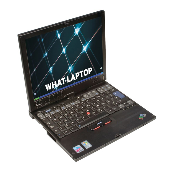 Lenovo ThinkPad X41 Tablet Manual De Maintenance Et D’identification Des Incidents