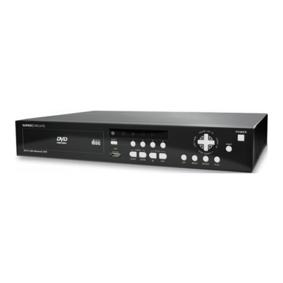 Super Circuits DMR40DVD User Manual