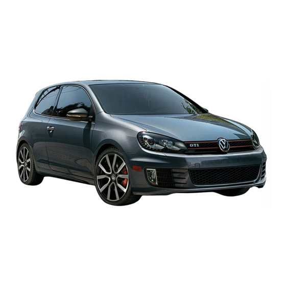 Volkswagen 2013 GTI Brochure & Specs