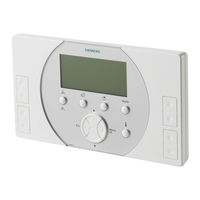 Siemens Synco living Operating Instructions Manual