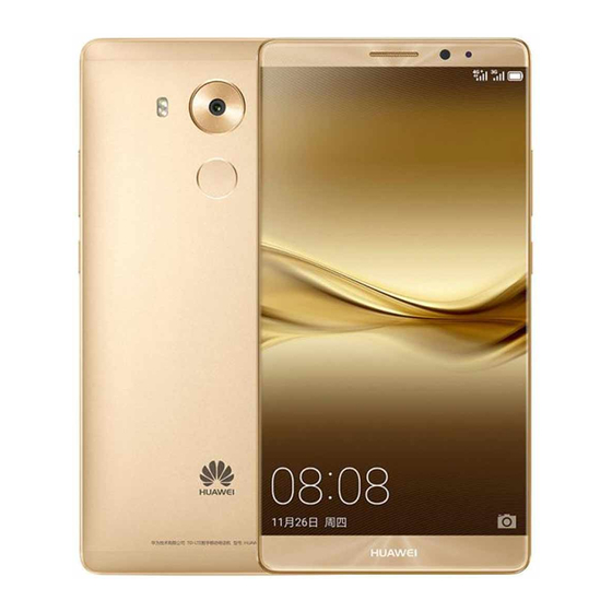 Huawei Mate 8 Frequently Asked Questions Manual