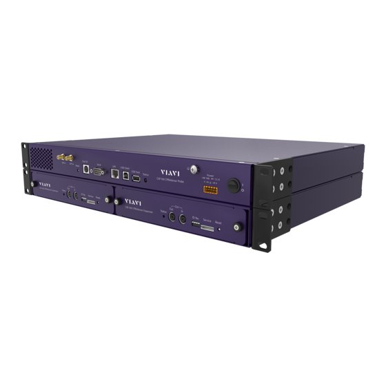 Viavi CPRIAdvisor CAP-100 Installation Manual