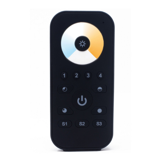 DIODE LED TOUCHDIAL DI-RF-REM-TW-4 Installation Manuallines