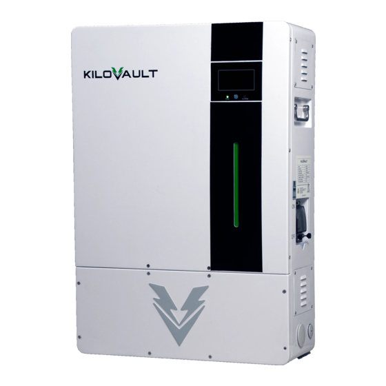 KiloVault HAB V3 Addendum Installation And Operation Manual