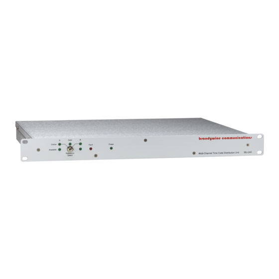 Brandywine IBU-240 User Manual