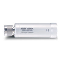 GW Instek USG Series User Manual