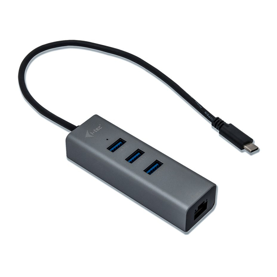 i-tec C31METALG3HUB User Manual