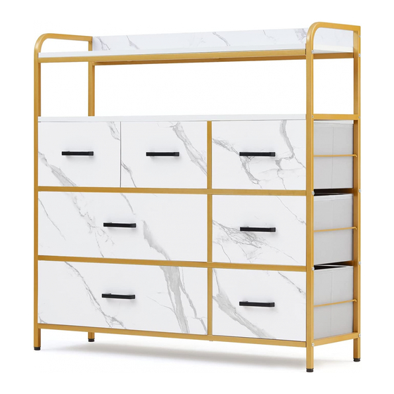 LINSY HOME DRESSER WITH 7 DRAWERS AE1E Manuals