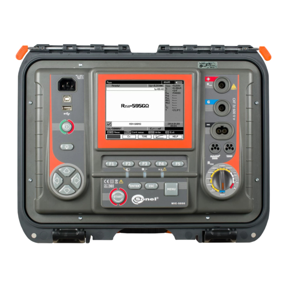 Sonel MIC-10k1 User Manual