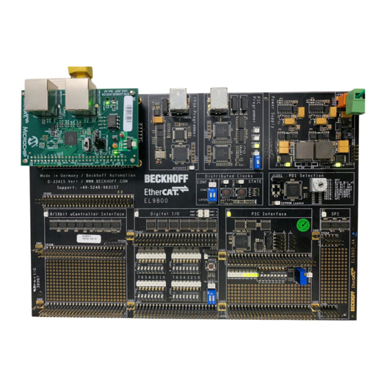 Microchip Technology EVB-LAN9253-ADD-ON User Manual