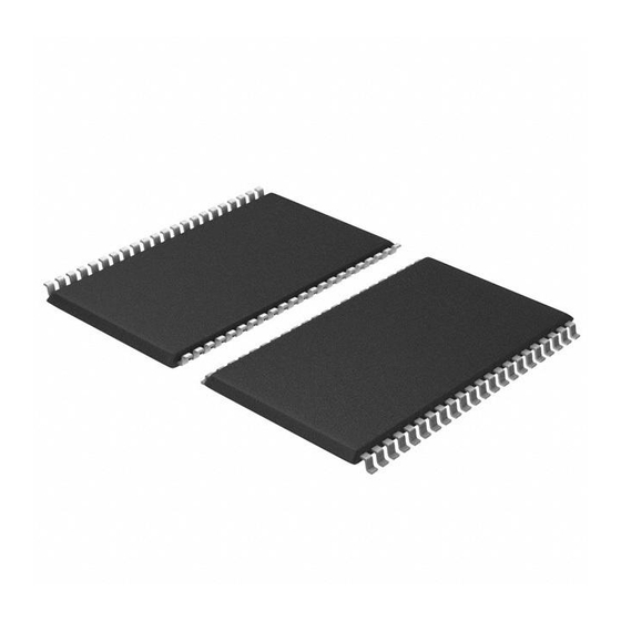 Cypress CY14B108K Specification Sheet