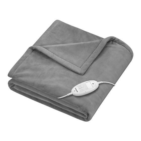 Beurer HD 75 Cosy White Instructions For Use Manual