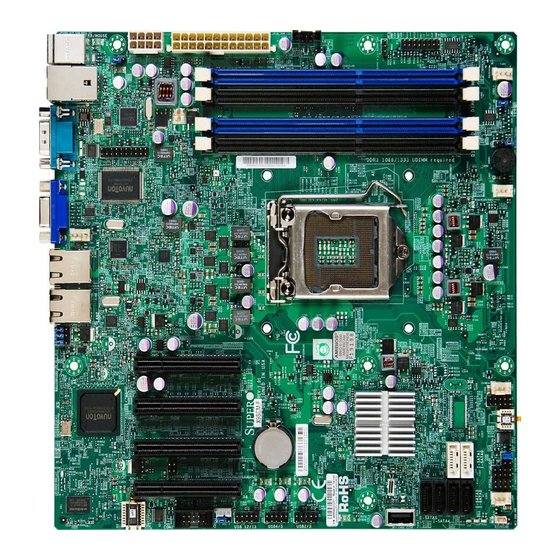Supero X9SCM User Manual