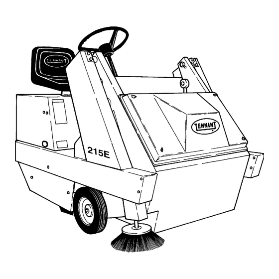 Tennant 215E Operator's Manual