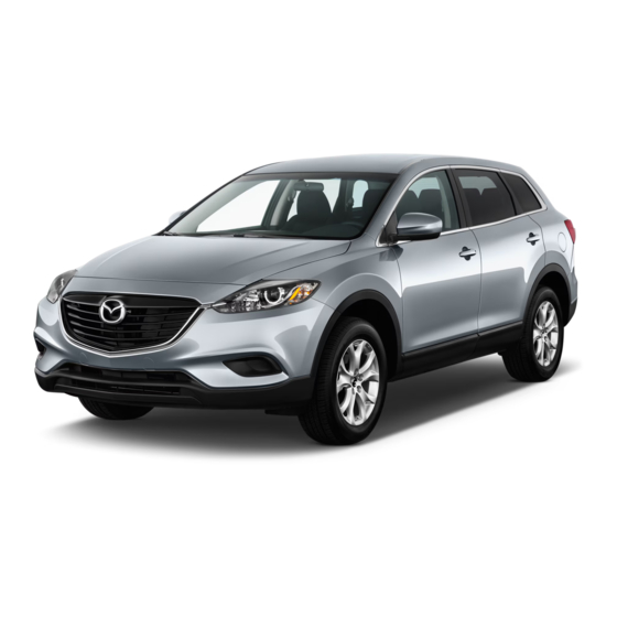 Mazda 2015 CX-9 User Manual