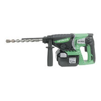 Hitachi DH 36DL Handling Instructions Manual