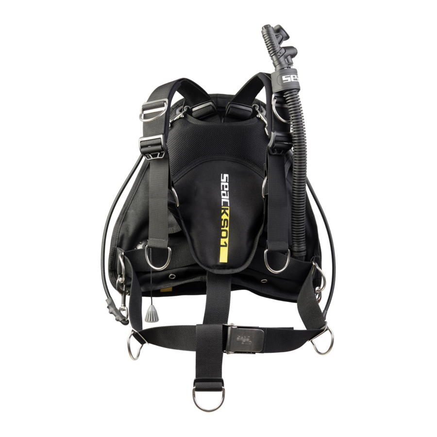 Seac KS01 Sidemount BCD Manuals