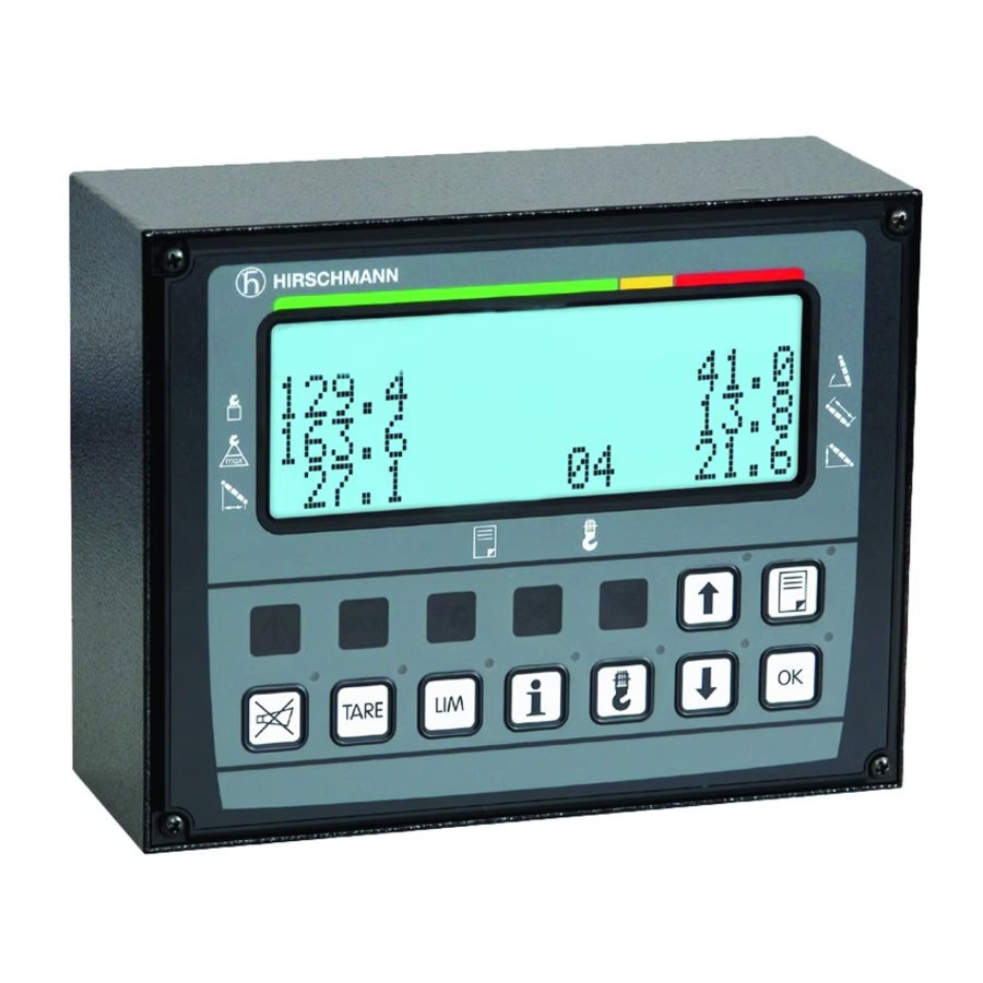 Hirschmann EI65 Calibration Manual