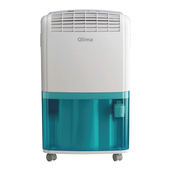 Qlima D 115 Dehumidifier Manuals