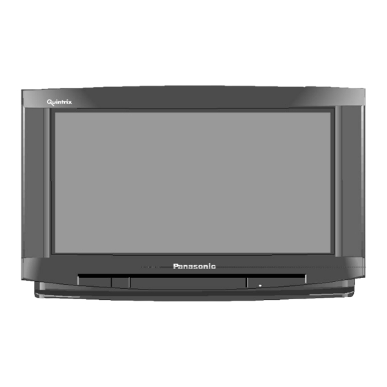 Panasonic TX-W32D2F Service Manual