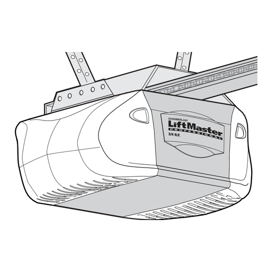 Chamberlain LiftMaster Professional Security+ 3595LM Manuals