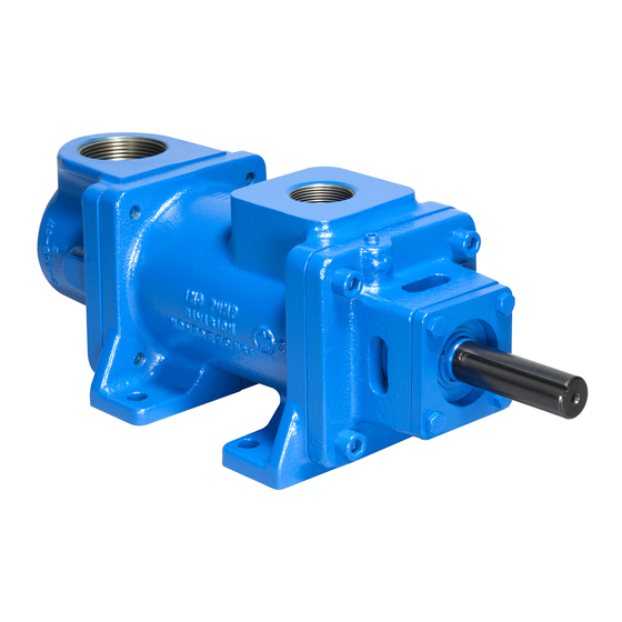 Circor IMO A3D Series Instruction Manual And Parts List