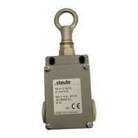 steute ZS 71 Z Mounting And Wiring Instructions