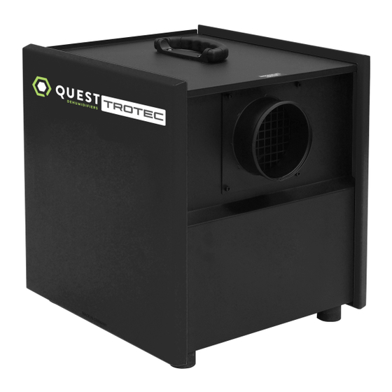 Therma-Stor Quest TR 80 Installation, Operation And Maintenance Instructions