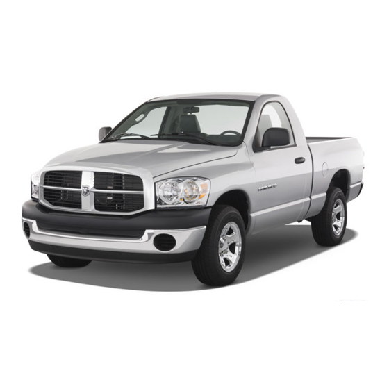 Dodge RAM 1500 PICKUP 4X2 Technical Specifications