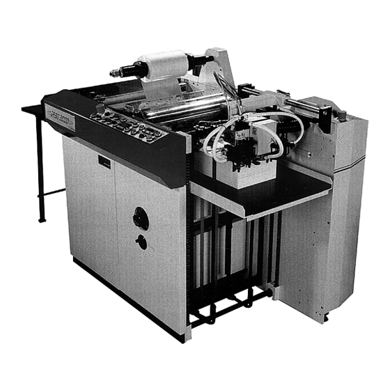 GBC ORBIT 2000 Operating & Maintenance Manual