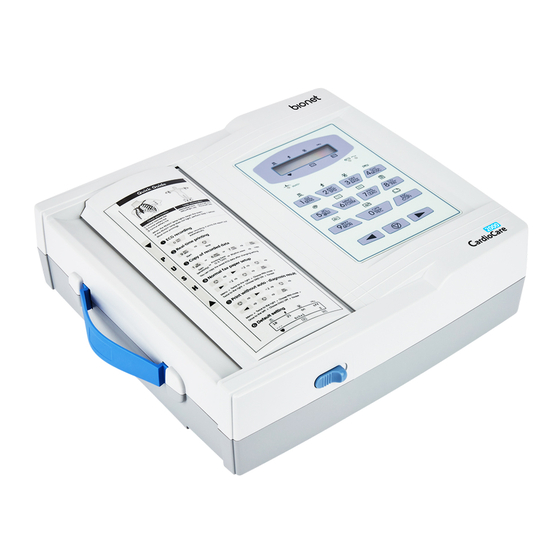 Bionet CardioCare 2000 Operation Manual