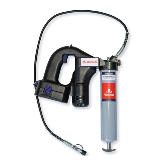 Alemlube EL Series Service Instructions