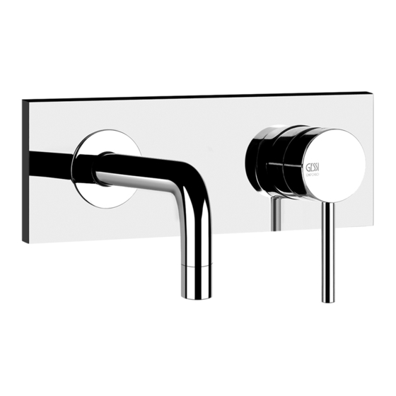 Gessi VIA TORTONA 44823 Manual