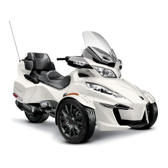 BRP Can-Am Spyder RT 2013 Series Manual