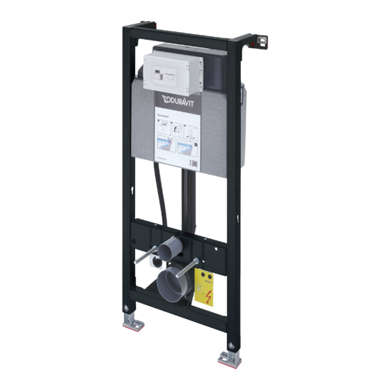 DURAVIT DuraSystem WD1011 000 000 Mounting Instructions