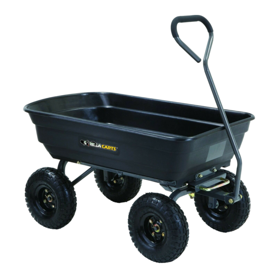 Gorilla Carts GOR4PS-C Quick Manual