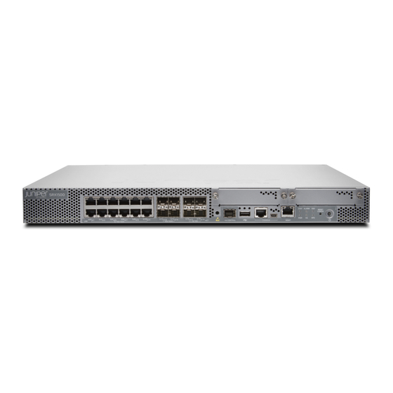 Juniper SRX1500 Quick Start Manual