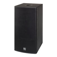 Electro-Voice Powered Subwoofer Plasma P2 Technical Specifications
